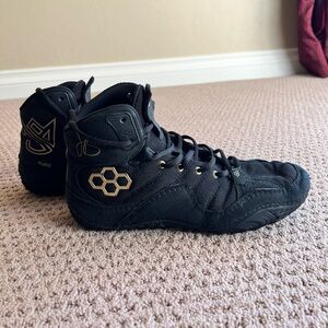RUDIS JB1 Adult wrestling shoes. ALL I SEE IS GOLD edition